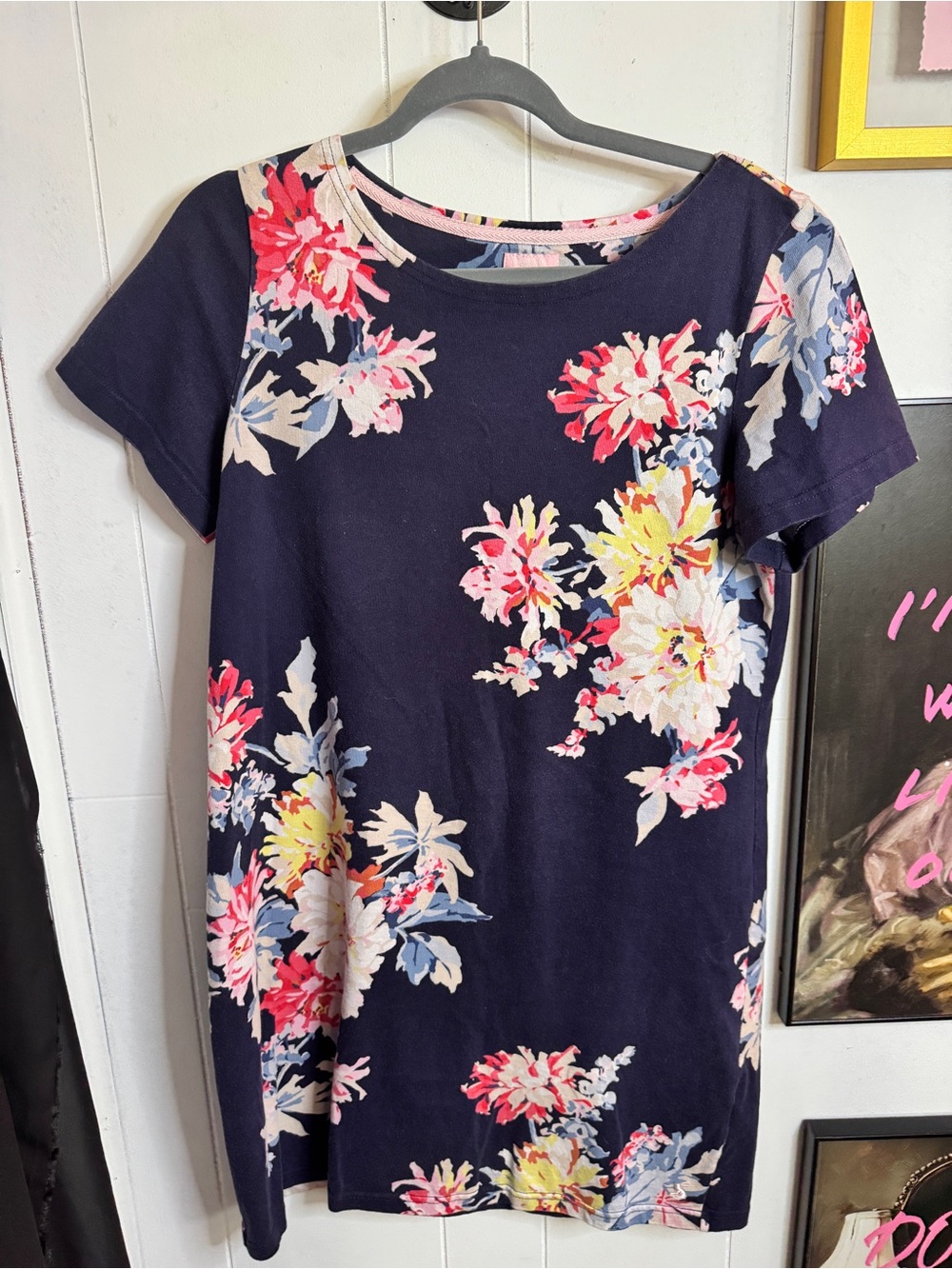 Joules size 14 t-shirt dress